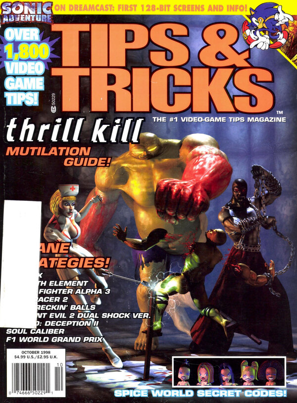 Tips & Tricks Issue 044 (October 1998) cover
